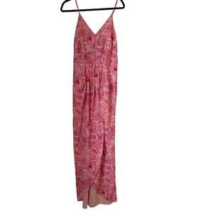 Chelsea28 Pink Floral Maxi Dress
